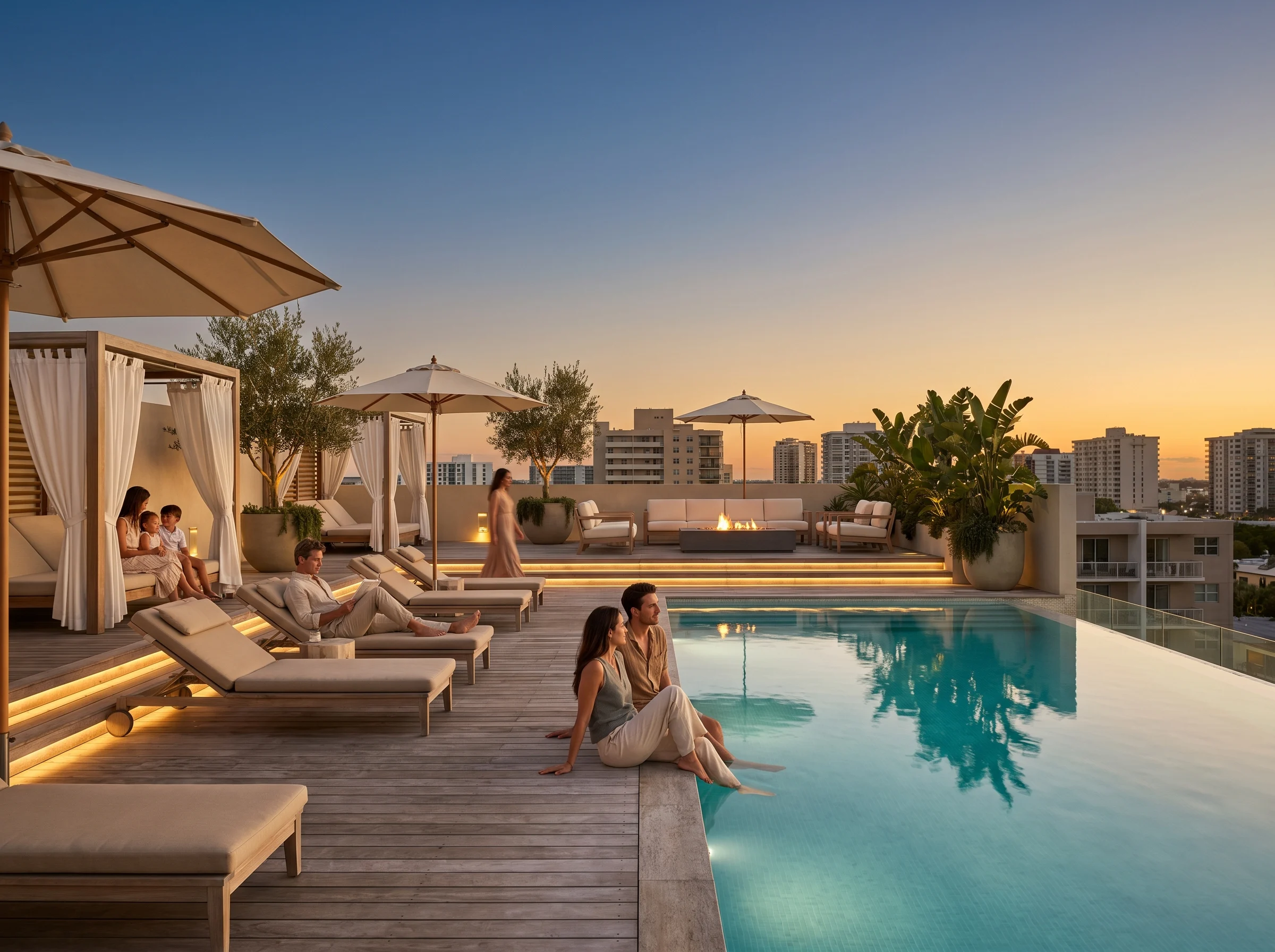 Rooftop Swimming Pool